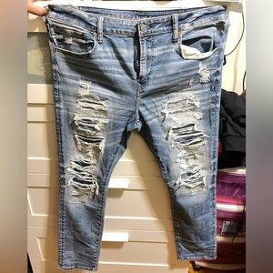 Super skinny jeans American eagle